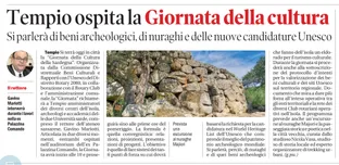 Temple, Cultural Heart of Sardinia: Special Day