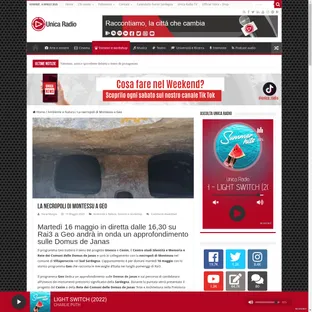 Geo explores the prehistoric treasures of Sardinia on Rai3